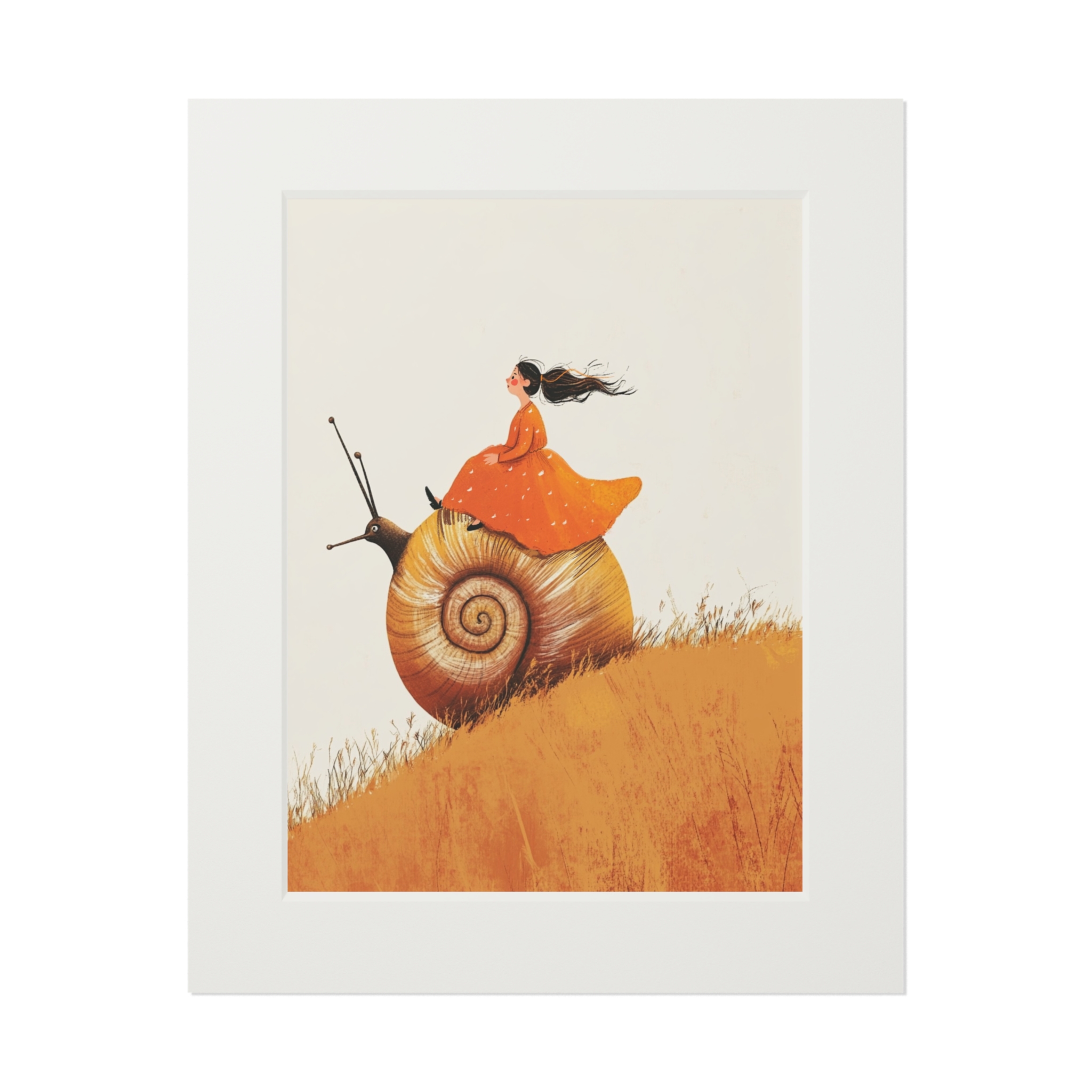 Ride or die. Fine-art paper print with passpartout. - Image 5
