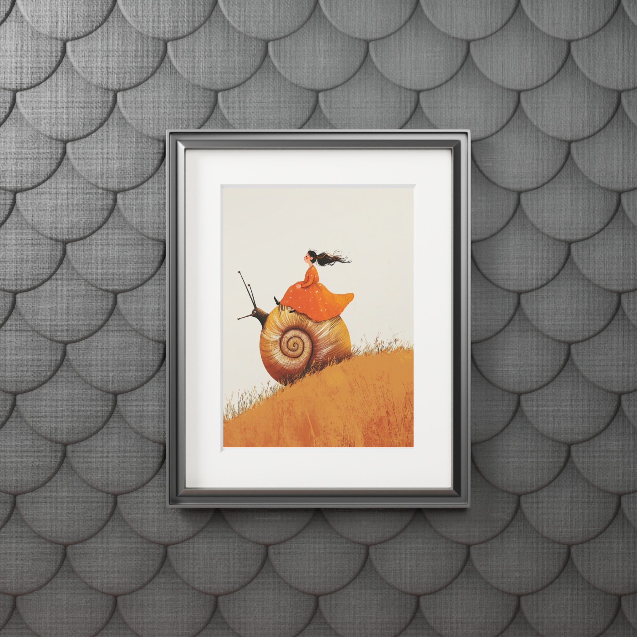 Ride or die. Fine-art paper print with passpartout. - Image 3
